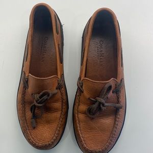 Cole Haan loafers, rubber soles, size 7, insole 9 inches, brown